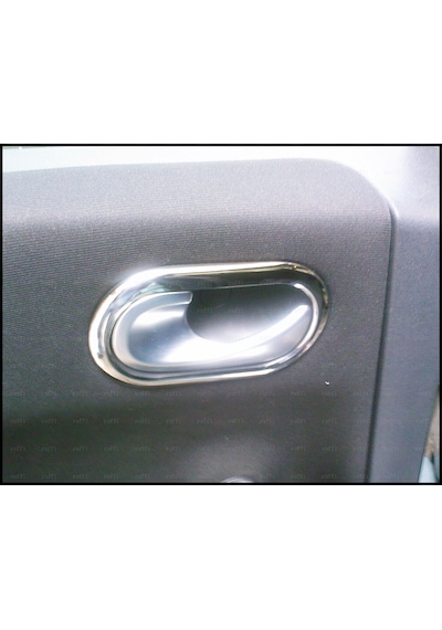 Renault Megane 2 Cc Krom İç Kapı Kolu Çerçeve 2 Kapı 2002-2010