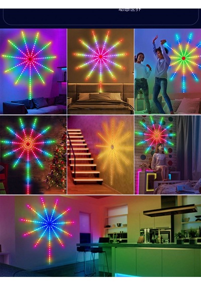 Müzik Ritimli Akıllı Rgb Led Şerit Aydınlatma - Efektli Ambiyans Lambası 5w - Usb Bağlantılı