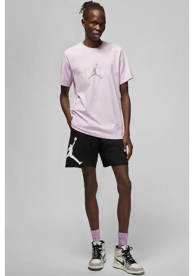 Nike Jordan Air Stretch Short Sleeve Tee Mens T-shirt Erkek Günlük Tişört Mor