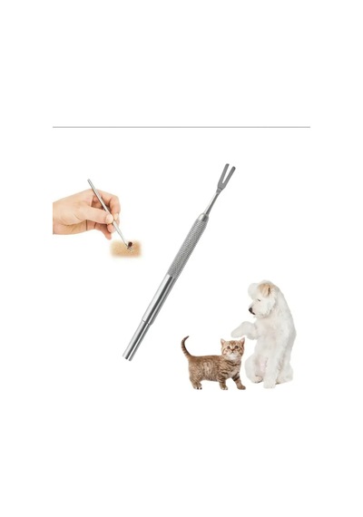 Yanglıang Tekli Paket Paslanmaz Çelik Ergonomik Köpek Kene Çıkarıcı - Kolay Tutuşlu Ce Standartlarına Uygun