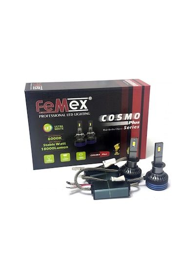 Femex Volkswagen Passat B5 1996-2000 Uzun Far Led Cosmo Plus H1