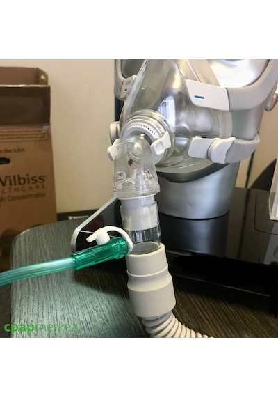 Oksijen Ara Bağlantı Adaptörü Cpap Maskesi