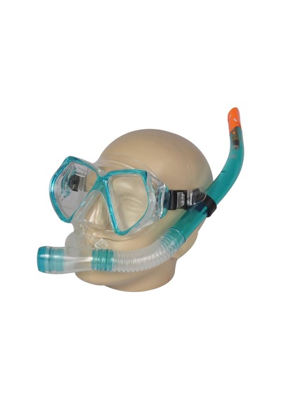 Busso M4206S Silikon Maske& Snorkel Set Çok Renkli