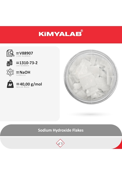Sodyum Hidroksit Payet - Kostik - Sodium Hydroxide 1 KG