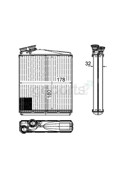 Kalorifer Radyatoru S60/s80/lr002632 2004