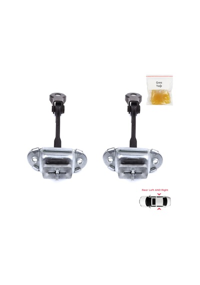 Toyota Yaris Mk1 P1 P2 2003-2005 İçin 2x Arka Kapı Gergisi