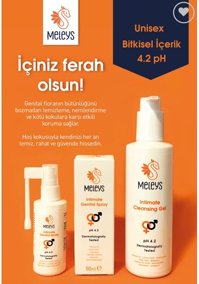 Meleys İntimate Cleansing Gel 50 ML