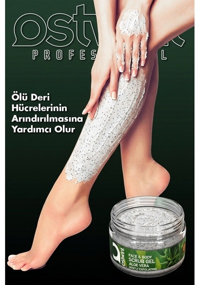 Ostwint Aloe Vera Özlü Yüz ve Vücut Peeling 300 ML