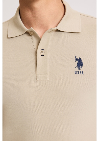 U.S. Polo Assn. U.s. Polo Assn. Erkek Açık Haki Tişört Basic 50326920-vr183 Acık Hakı
