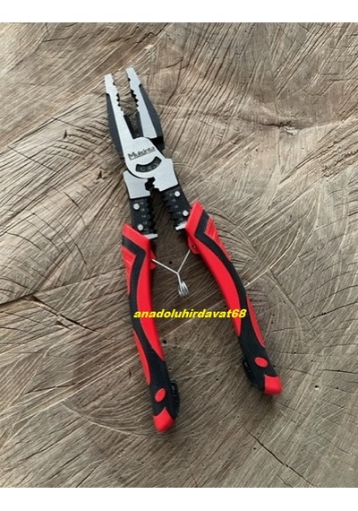 Tıng Fit Pense Kablo Basma Soyma Pensesi Kablo Tel Kesme Pensesi 220mm 220mm