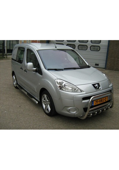 Peugeot Partner 2 2008-2018 Ön Koruma Barı - Bull Bar - Ara Borulu - 60 - Bream A