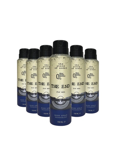 The End Erkek Deodorant 6 x 150 ML