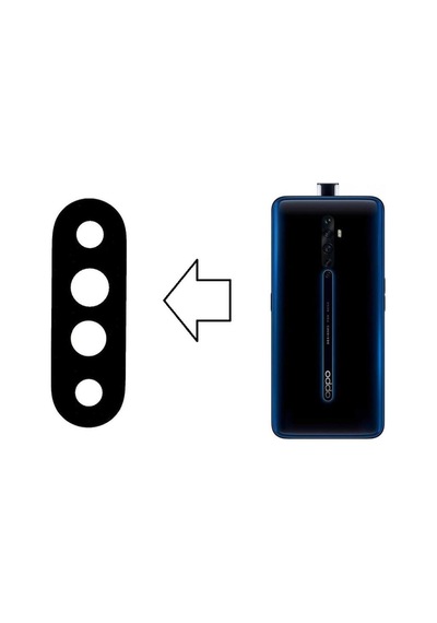 Oppo Reno 2z İle Uyumlu Kamera Camı