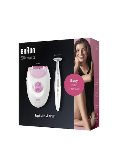 Braun Silk-épil 3 3321 Epilatör / Epilasyon + Bikini Trimmer