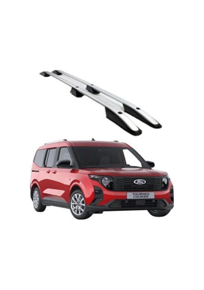 2024 Ve Üzeri Uyumlu Ford Courier Tavan Çıtası Gri