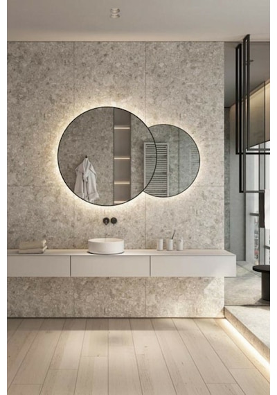 Enc Home 2 Parçalı Enc Konsol Aynası Çok Renkli