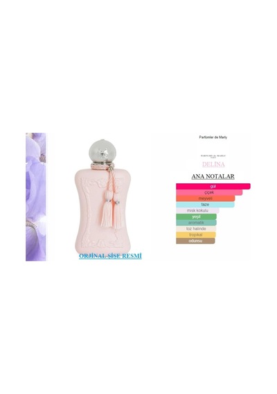 Delina 75ml Edp Kadın Parfüm Yüksek Silaj Ve Kalıcılık,niş Serisi Parfüm
