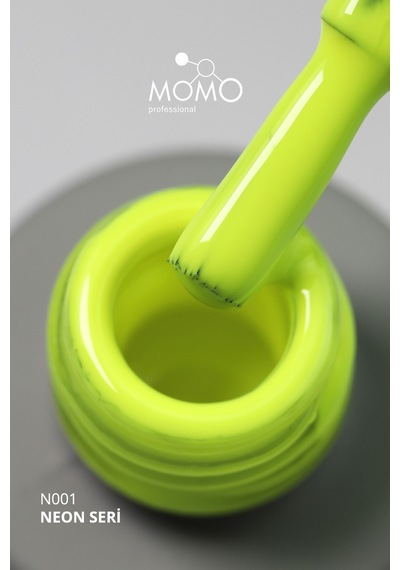 Momo Professional Kalıcı Oje N001 Neon Sarı 14 ML