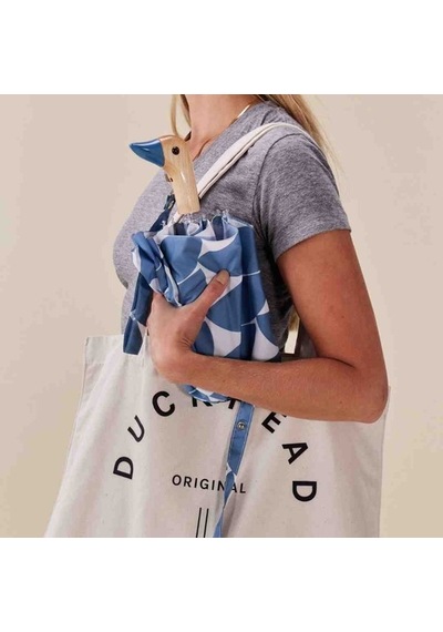 Original Duckhead Denim Moon Compact Duck Şemsiye renkli