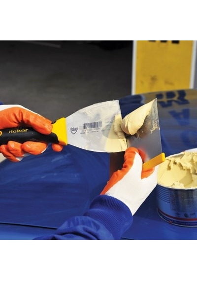 Dekor 022 Macun Ispatulası Plastik Saplı 6 CM