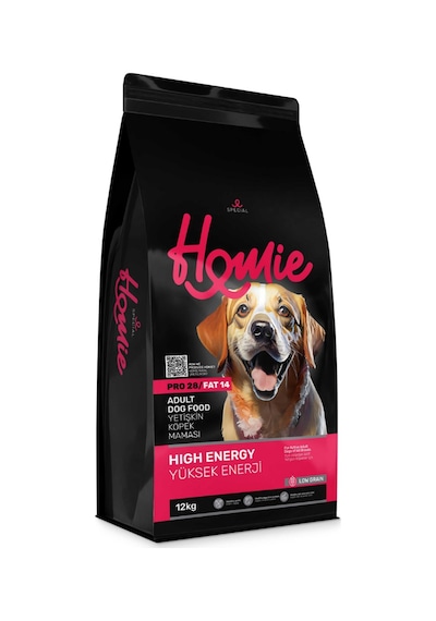 Homie Special Düşük Tahıllı Yüksek Enerjili Tavuklu Yetişkin Köpek Maması 12 Kg