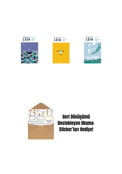 Küvette Bulunan Günce Sl14 + Sahibinin Sesi + Gelecekbilim Kongresi Sl7 + Okuma Sticker'ları
