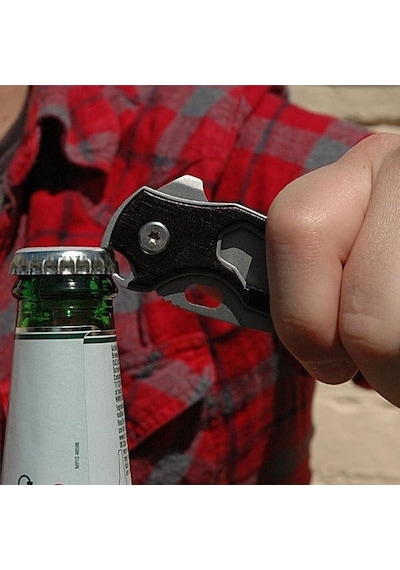 True Utility Tu 573k Smart Knife Kamp Çakı Gümüş - Siyah