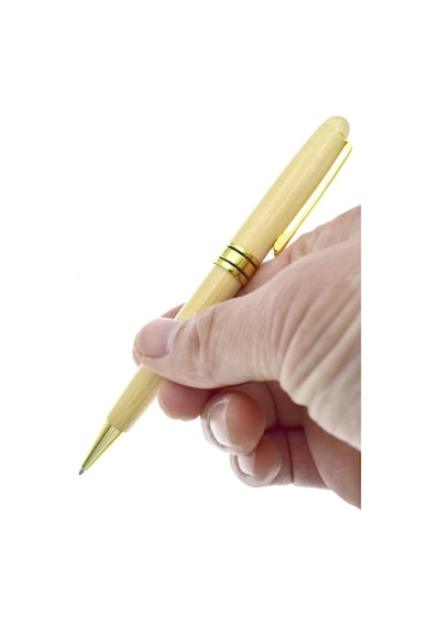 Akça Ağaç Tükenmez Kalem 0.5mm Siyah Mürekkep Akıcı Bir Yazı için