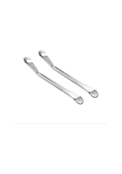 Bisiklet Lastik Sökme Aparatı Metal Demir Levye 2 Adet Gri