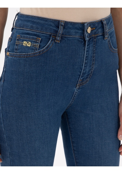 Pierre Cardin Kadın Mavi Pantolon Jean 50307060-vr036 Mavi