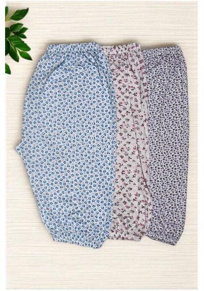 Pi Giyim 3 Adet Kadın Desenli Kısa Dizaltı Lastikli Pijama Altı Yazlık Karışık2 Pi Giyim 3 Adet Kadın Desenli Kısa Dizaltı Lastikli Pijama Altı Yazlık Karışık2