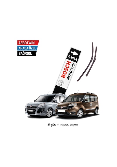 Fiat Doblo Silecek Takımı 2011-2021 Bosch Aerotwin A295S