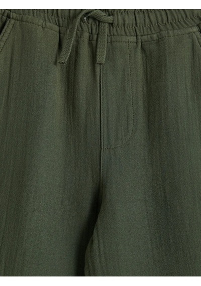 Lc Waikiki Yeşil Regular Fit Erkek Çocuk Pantolon Yesil