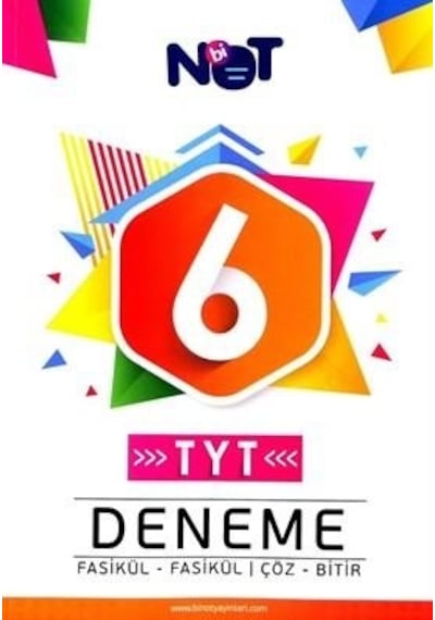 Tyt 6 Deneme Seti Fasikül - Binot Yayınları