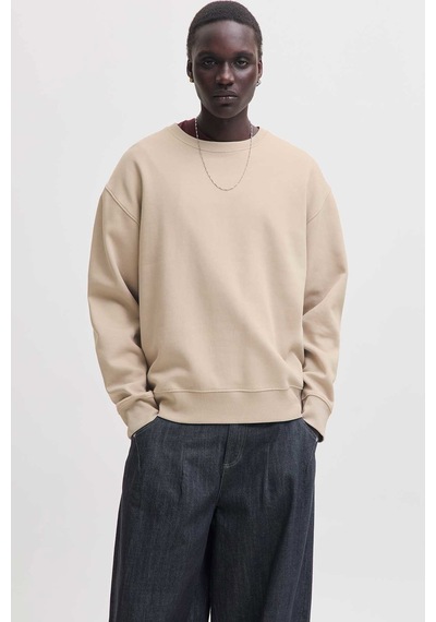 Jack & Jones Jjeace Sweat Crew Neck Noos Bej