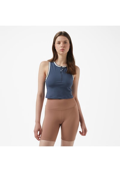 Under Armour Run 96 Tank Kadın Gri Koşu Atleti 1389566