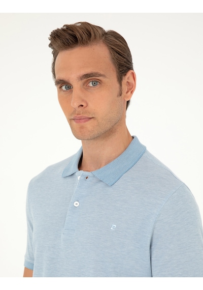 Pierre Cardin Erkek Mavi Tişört 50297406-vr036 Mavi
