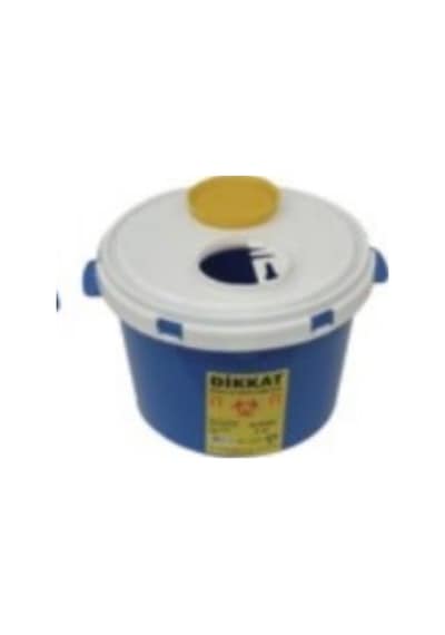 Cam Atık Kovası 5 Lt Hastane Cam Atık