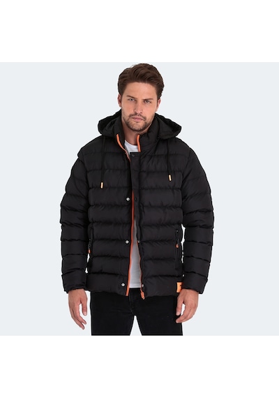 Slazenger SALINE Erkek Mont &amp; Kaban Siyah