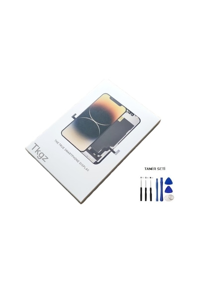 Tkgz Apple Uyumlu iPhone 13 Pro Max Lcd Ekran Dokunmatik A+a Kalite + Tamir Seti