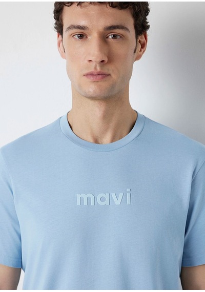 Mavi M0612732-70731 Mavi Logo Baskılı T-shirt Erkek Tişort