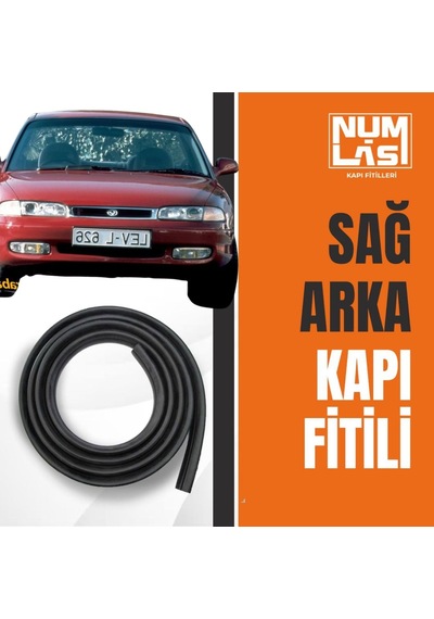 Mazda 626 Hatchback 1992-1999 Sağ Arka Kapı Fitili-a Kalite-numlas-nm4200
