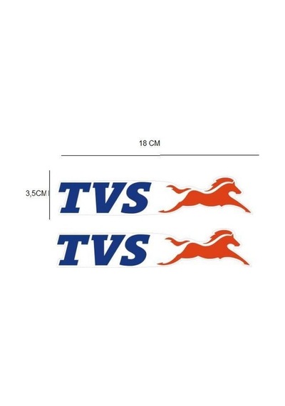 Tvs Sticker 2 Li Şefaf Folyo 18cm X 3cm Su Ve Yağmurdan Etkilenmez