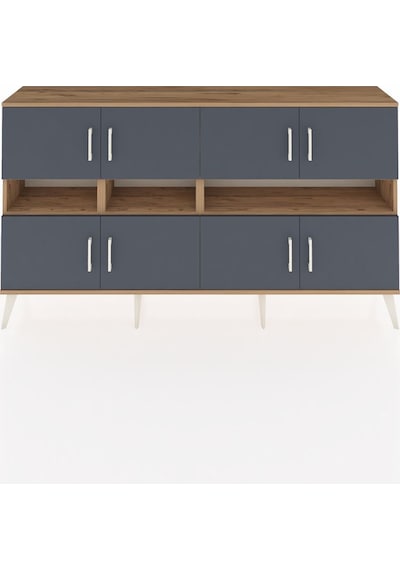 Arges Konsol 8 Raflı 8 Kapaklı 176x30x99 Çam-antrasit/çam Antrasıt/atlas Çam - Atlas Çam Arges Konsol 8 Raflı 8 Kapaklı 176x30x99 Çam-antrasit/çam Antrasıt/atlas Çam - Atlas Çam