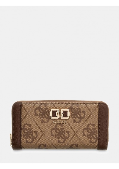 Guess Karnilla Logolu Büyük Boy Kadın Kahverengi Cüzdan Swos9901146-lgw Kahverengi