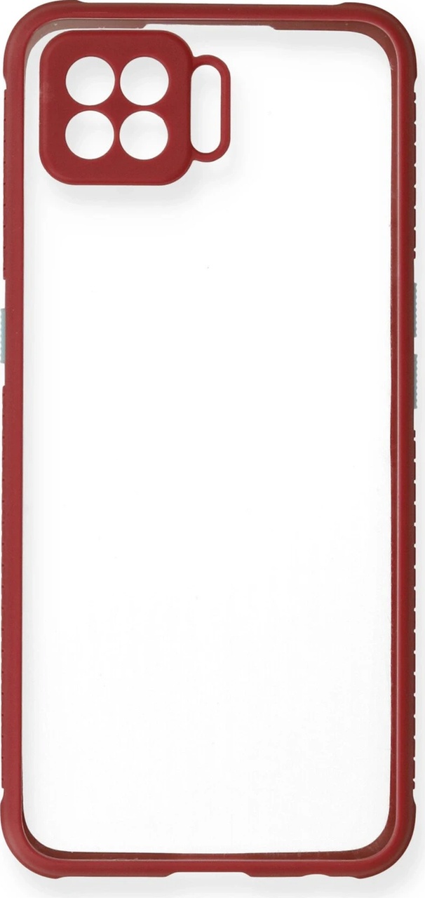 Newface Oppo A73 Kılıf Miami Şeffaf Silikon Semeglbl - 96 - Fuşya