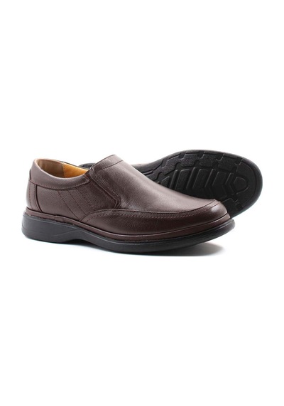 Fast Step Hakiki Deri Erkek Casual Ayakkabı 126maf962 Kahve Kahverengi