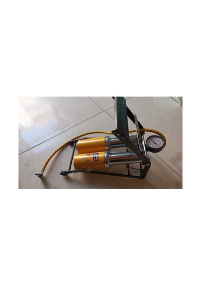 Ayak Pompası Kalın 2 Piston Bisiklet Araba Top Lastik Şişirme Pompası