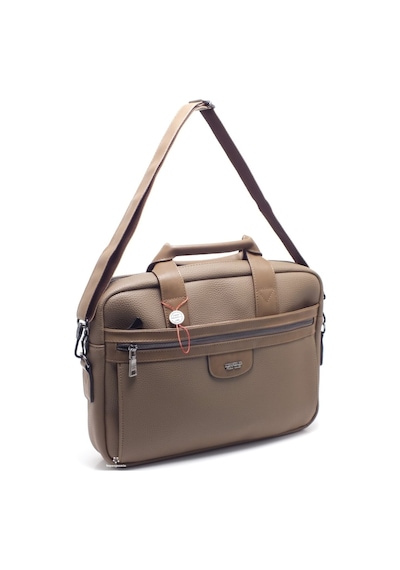 Los Angeles Polo Club Vizon Unisex Laptop & Evrak Çantası Kahverengi