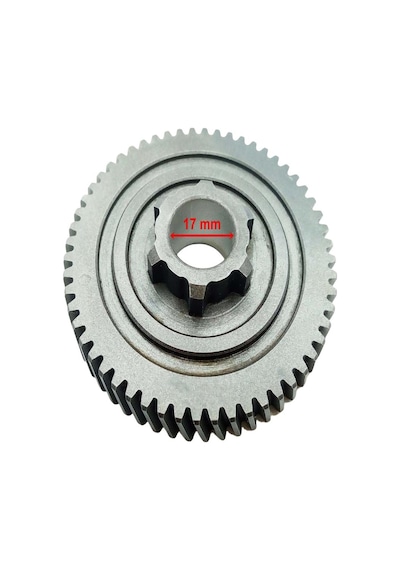 E-YÜK ARABASI ŞAN DİŞLİSİ 56T İÇ 17X6 TIRNAKLI ÖM
